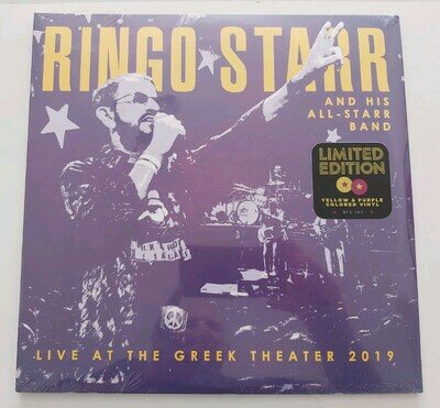 RINGO STARR LIVE AT THE GREEK 2019 LIMITED EDITION NUMBERED COLOURED VINYL