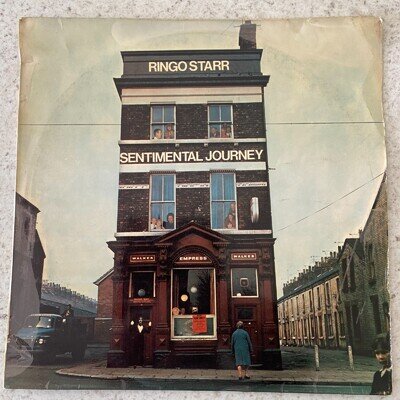 Ringo Starr, Sentimental Journey - Pop Rock, Big Band, Swing Vinyl LP Record