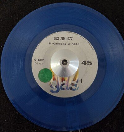 LOS ZIMIIOZZ 45 LATIN SPACE ROCK SOUL BALLAD MEGA RARE GAS RECORDS LISTEN