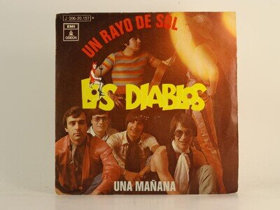 LOS DIABLOS UN RAYO DEL SOL (67) 2 Track 7" Single including Picture Sleeve ODEO
