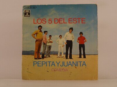 LOS 5 DEL ESTE PEPITA Y JUANITA (134) 2 Track 7" Single including Picture Sleeve