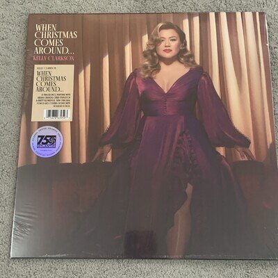 Kelly Clarkson : When Christmas Comes Around... VINYL 12" (Clear) New Sealed