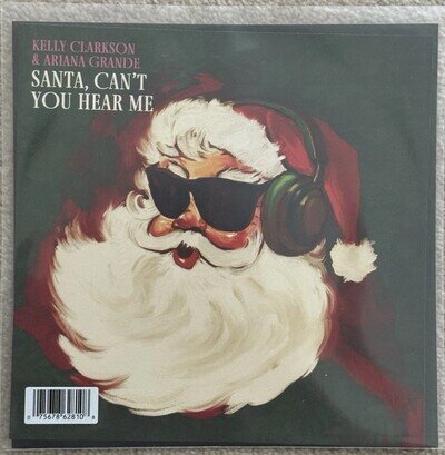 Kelly Clarkson Ariana Grande Santa Can't You Hear Me Single Vinyl