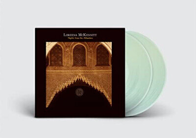 LOREENA MCKENNITT NIGHTS FROM THE ALHAMBRA [CLEAR VINYL] VINYL DOUBLE ALBUM lp