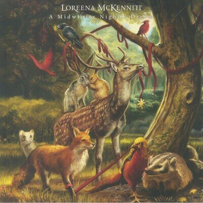 McKENNITT, Loreena - A Midwinter Night's Dream - TRANSPARENT RED VINYL LP