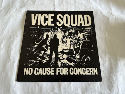 Vice Squad – No Cause For Concern - Riot City - Zem103 - Vinyl LP