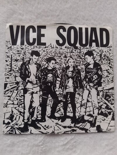Vice Squad Last Rockers 7" EP Vinyl Single UK Riot City 1980
