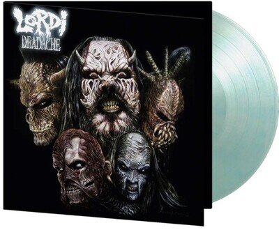 Lordi Deadache LP Limited Numbered 666 Blue White Marble Vinyl MOVLP3219 NEW
