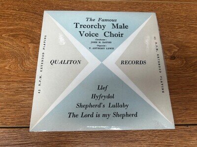 The Famous Treorchy Male Voice Choir The Lord is My Shepherd 7" Vinyl