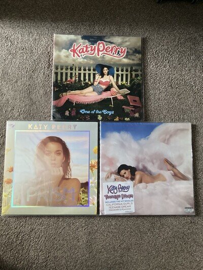 Katy Perry Bundle 3 Original Albums Unplayed NM