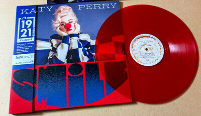 Katy Perry - Smile HMV 1921 Limited Translucent Red Lp - Ex/Ex Only 1000 made