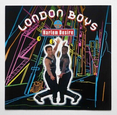 London Boys - Harlem Desire 12" Vinyl Single. 1st Press A1/B1. YZ415(T). EX+