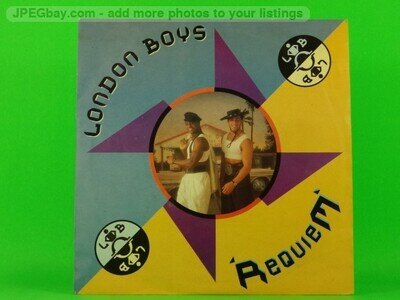 LONDON BOYS REQUIEM (PICTURE SLEEVE) (2) (137) 7" WEA