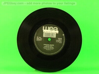 LONDON BOYS HARLEM DESIRE (137) 7" WEA