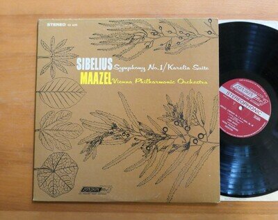 CS 6375 Sibelius Symphony no. 1 Lorin Maazel London Stereo EX