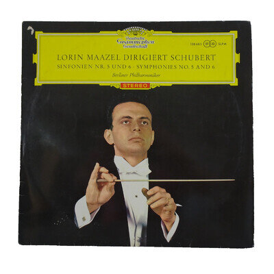Lorin Maazel Dirigiert Schubert Sinfonien Nr 5 Und 138 685 Red Stereo DG EX/VG+