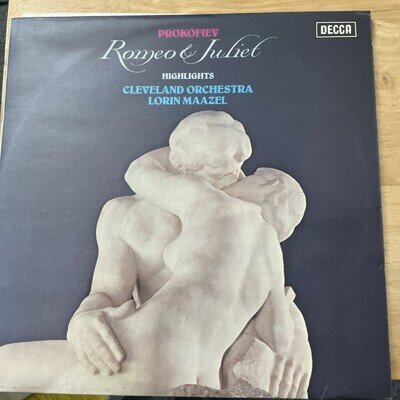 SXL 6668 Prokofiev Romeo & Juliet Highlights Lorin Maazel Decca Holland