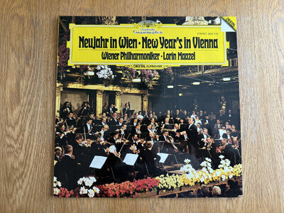 LORIN MAAZEL - NEW YEAR'S IN VIENNA Vinyl Record (1981) - 2532 018