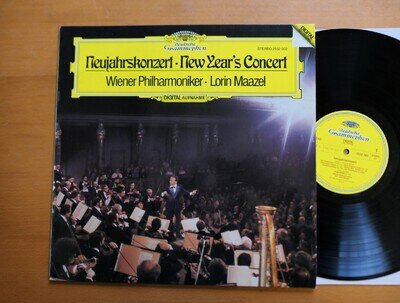 DG 2532 002 Neujahrskonzert 1980 Lorin Maazel New Year's Concert NEAR MINT