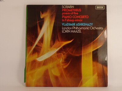 LORIN MAAZEL SCRIABIN - PROMETHEUS (326) 6 Track LP including Picture Sleeve DEC