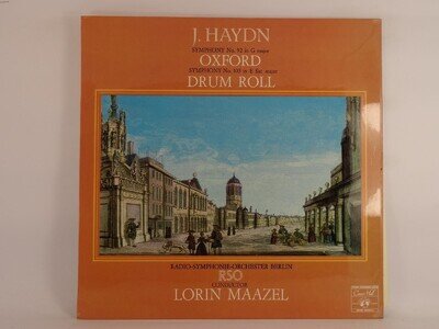 LORIN MAAZEL J.HAYDN SYMPHONY NO. 92 IN G MAJOR (370) 8 Track LP including Pictu