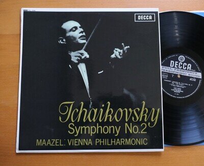 SXL 6162 WB Tchaikovsky Symphony no. 2 Lorin Maazel NEAR MINT Decca Wideband ED3
