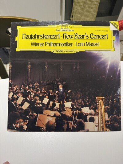 Wiener Philharmoniker · Lorin Maazel - Neujahrskonzert (LP) VG+ 1980