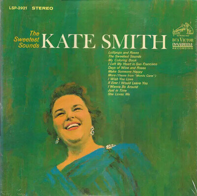 Kate Smith The Sweetest Sounds Of Kate Smith NEAR MINT RCA Victor Vinyl LP