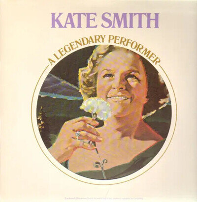 Kate Smith A Legendary Performer RCA Vinyl LP Near Mint 33 RPM