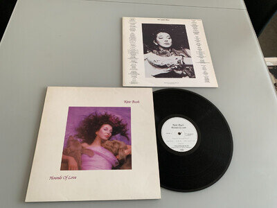 KATE BUSH..HOUNDS OF LOVE ..SUPERB RARE UK FIRST ISSUE ALBUM + INNER..KAB 1