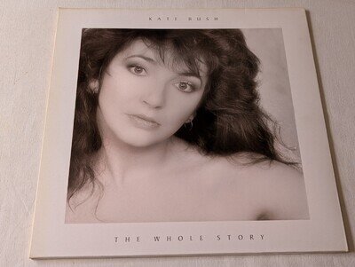 KATE BUSH - THE WHOLE STORY (UK 1986 RELEASE - GATEFOLD SLEEVE - VG+)