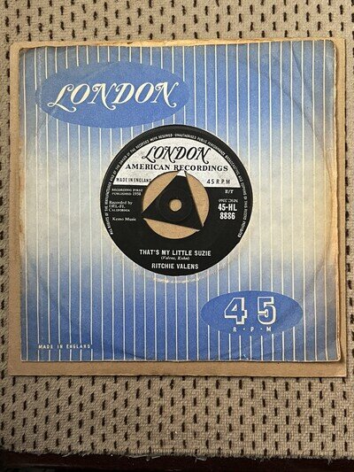 RITCHIE VALENS - THAT'S MY LITTLE SUZIE London 8886