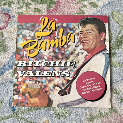Ritchie Valens La Bamba K-tel 1987 12" Vinyl LP 33RPM Stereo NE 31099