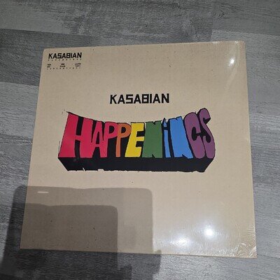Kasabian Happenings Black eco Vinyl new sealed