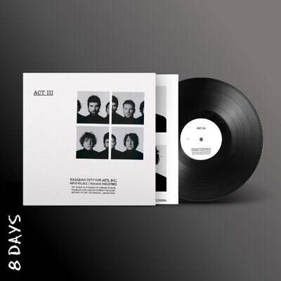 Kasabian - ACT III - Black Vinyl - Presale Ships By 17/7/26