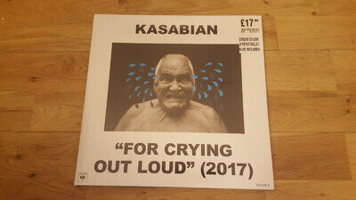 KASABIAN FOR CRYING OUT LOUD VINYL LP ONLY ALBUM GATEFOLD SONY 2017 VGC