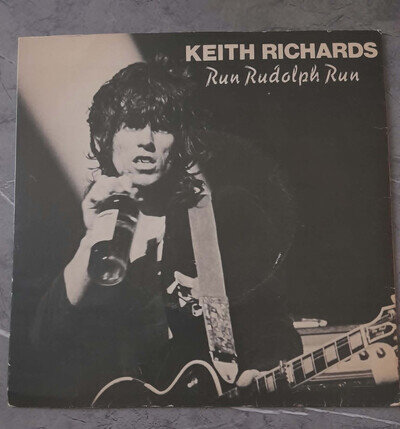 Keith Richards - Run Rudolph Run (1979) 7" Single + Pic Sleeve RSR 102
