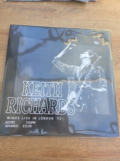 Keith Richards Winos Live In London Double Grey colour LP 2022 180 Grams New