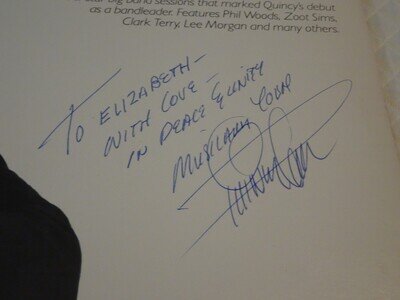Quincy Jones The Birth of a Band! signed LP