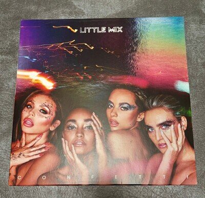 Little Mix - Confetti - 2020 Vinyl - Excellent Condition Black Vinyl