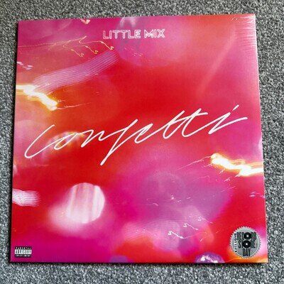 Little Mix Confetti Neon Pink Vinyl - RSD 2021