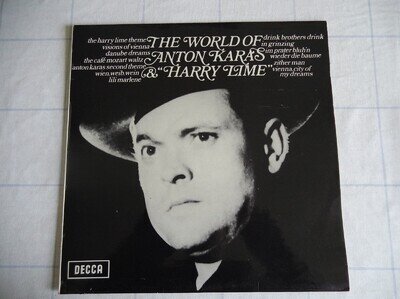 The World Of Anton Karas And "Harry Lime" - Vintage Vinyl LP Record
