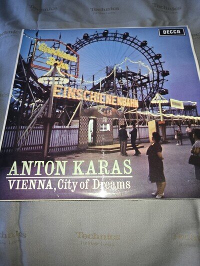 Anton Karas - Vienna City Of Dreams - Used Vinyl Record - C7700z