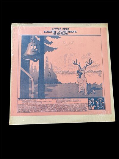 SEALED! Little Feat - Electrif Lycanthrope Be Bop Deluxe Vinyl TAKRL 1942 - 1975