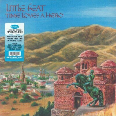 LITTLE FEAT - Time Loves A Hero (remastered) - SEA BLUE VINYL LP