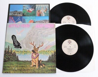 LITTLE FEAT - HOY HOY LP VINYL N MINT Original 1981 UK Double Album + Booklet