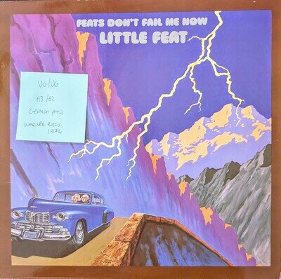 Little Feat Feats Don't Fail Me Now Vinyl Record VG/VG K56030 1974