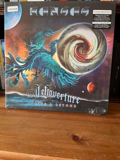 Kansas Leftoverture Live & Beyond 2018 Deluxe 180G 4LP Box Set Colored Vinyl New