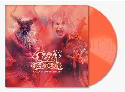 Ozzy Osbourne 12” on Orange Vinyl Live In Kansas City 1986. Art 145