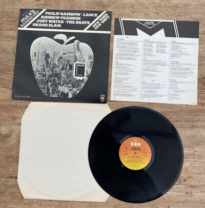 MAX’S KANSAS CITY NEW YORK WAVE VOL 2 VINYL LP ALBUM CBS REC UK 1977 S CBS 82858